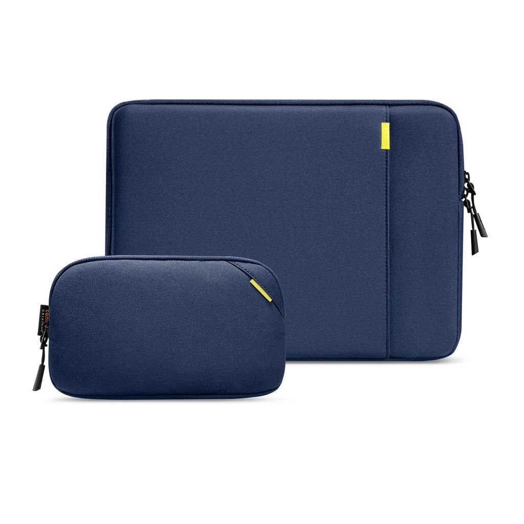 Tomtoc - Defender-A13 Laptop Sleeve Kit MacBook Pro 14-inch (Navy Blue)