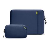 Tomtoc - Defender-A13 Laptop Sleeve Kit  MacBook 13-inch (Navy Blue)