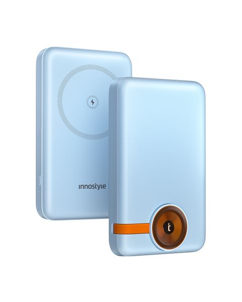 Innostyle Pin sạc dự phòng 10000mAh Powermag Duo 2in1 (Blue)