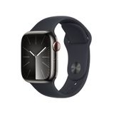 Apple Watch Series 9 GPS + Cellular 45mm M/L (Vỏ Thép không gỉ - Dây đeo thể thao)