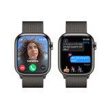 Apple Watch Series 9 GPS + Cellular 45mm (Vỏ Thép không gỉ - Dây thép không gỉ)