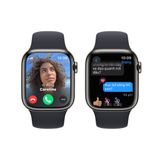 Apple Watch Series 9 GPS + Cellular 45mm M/L (Vỏ Thép không gỉ - Dây đeo thể thao)