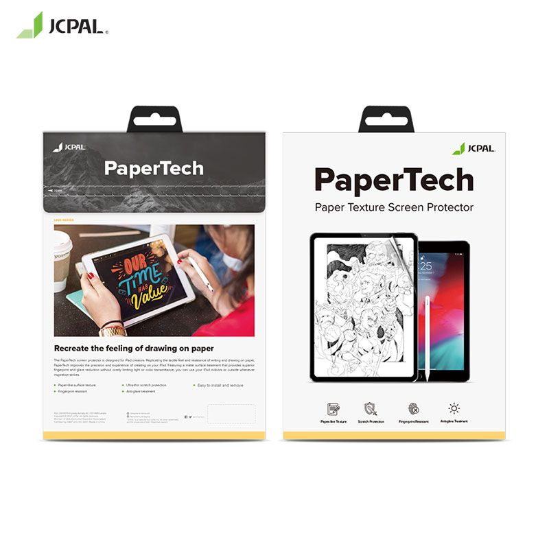 JCPAL - PaperTech Texture iPad 10.2-inch