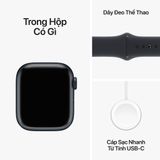 Apple Watch Series 9 GPS + Cellular 45mm S/M (Vỏ nhôm - Dây đeo thể thao)