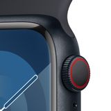 Apple Watch Series 9 GPS + Cellular 41mm M/L (Vỏ nhôm - Dây đeo thể thao)