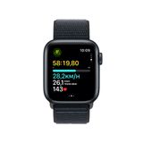 Apple Watch SE GPS 44mm (Vỏ nhôm - Dây quấn thể thao)