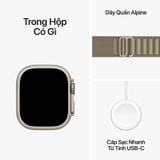 Apple Watch Ultra 2 GPS + Cellular 49mm - Size Nhỏ (Vỏ Titan - Dây Quấn Alpine)