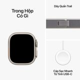 Apple Watch Ultra 2 GPS + Cellular 49mm M/L (Vỏ Titan - Dây Quấn Trail)