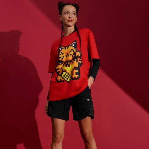8 BIT GRAPHIC T-SHIRT W13034 WOMEN