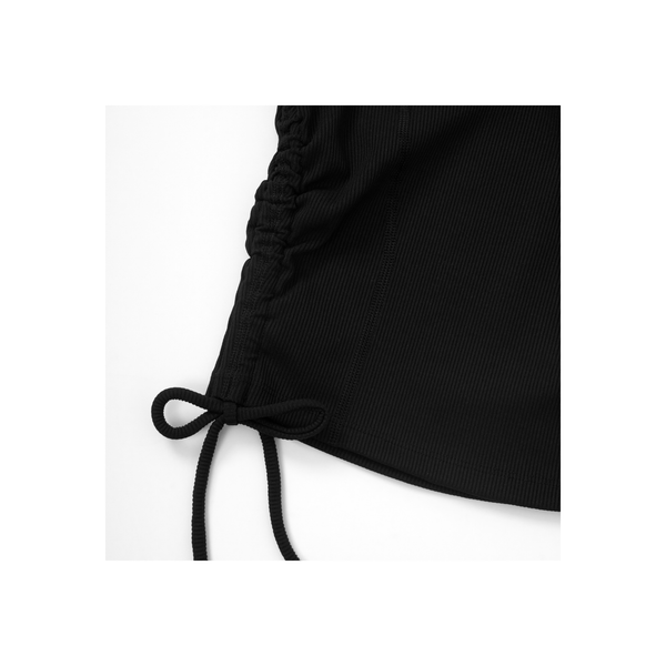 RUCHING CROPTOP W13052 WOMEN