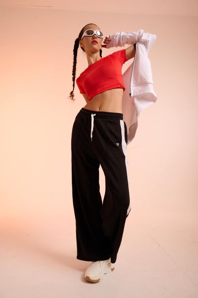 WIDE LEG PANT W13043 WOMEN