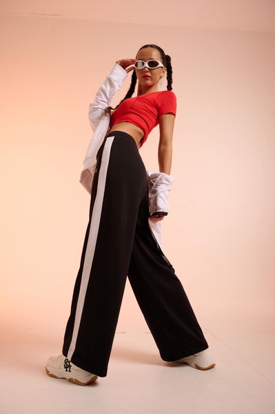 WIDE LEG PANT W13043 WOMEN