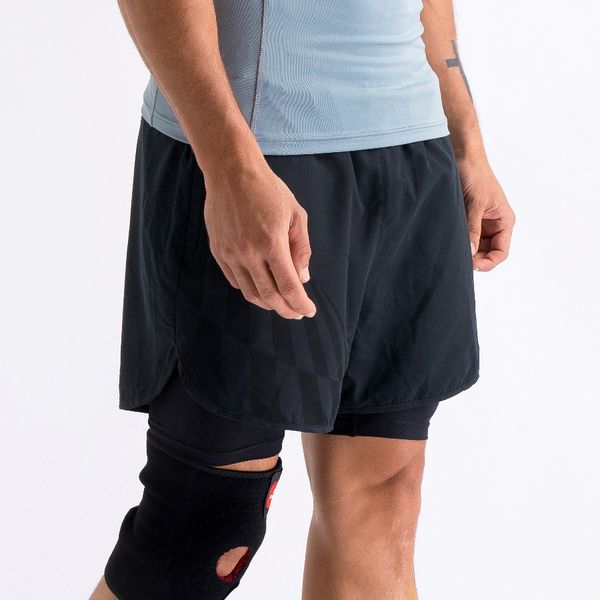 Quần dù ngắn thể thao có lớp lót nam SRS 1004