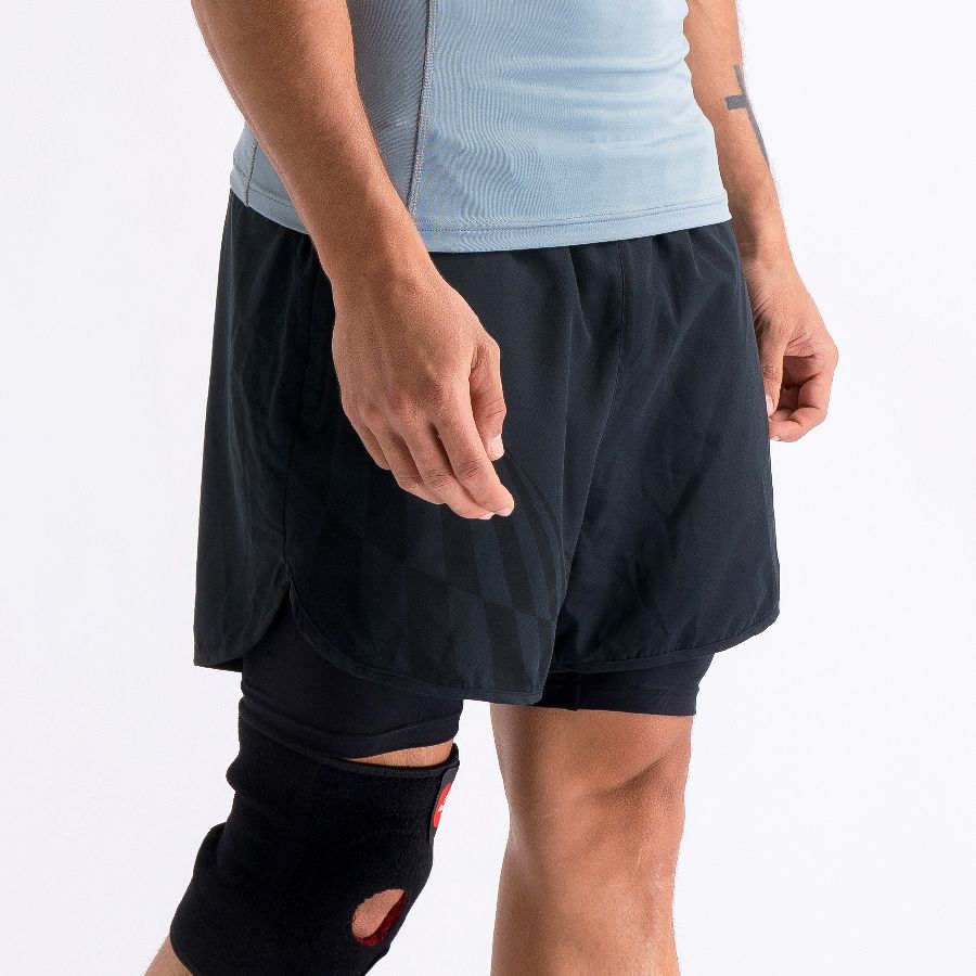 Quần dù ngắn thể thao có lớp lót nam SRS 1004