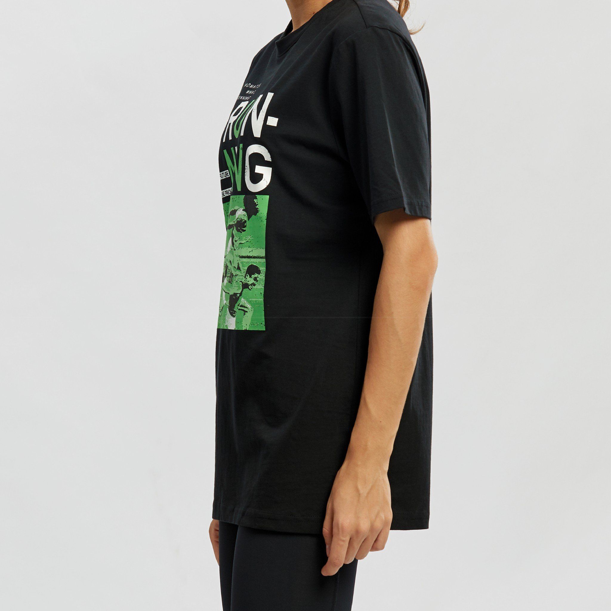 Áo thun graphic running unisex SLT 3005