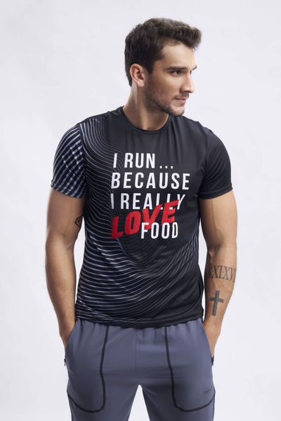 Áo Thun Quickdry Running Like Food - Men