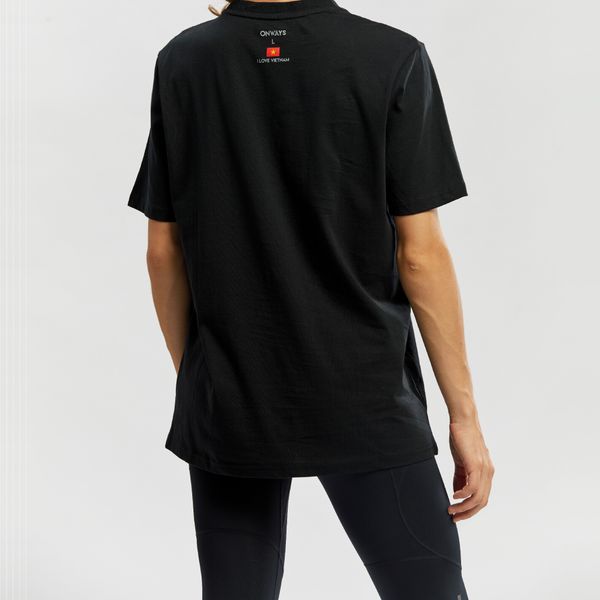Áo thun graphic running unisex SLT 3005