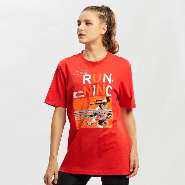 Áo thun graphic running unisex SLT 3005