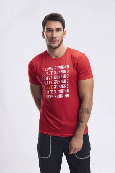 Áo Thun Quickdry Running Love Hate - Men