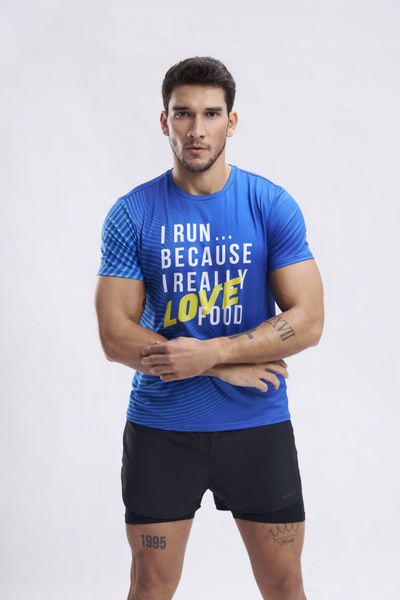Áo Thun Quickdry Running Like Food - Men