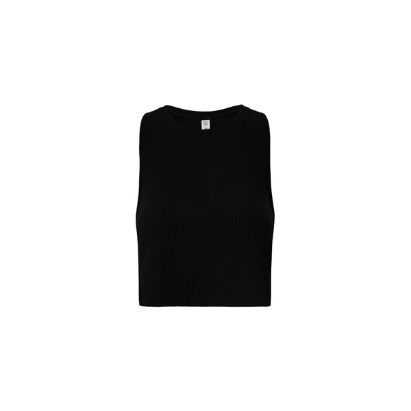 RIB CROPTOP O12056 WOMEN