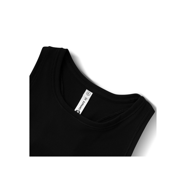 RIB CROPTOP O12056 WOMEN