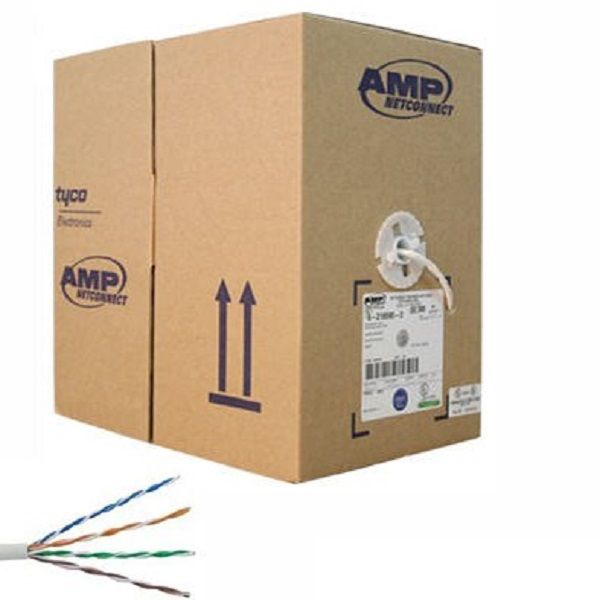 Cáp mạng AMP Cat 6 UTP không chống nhiễu