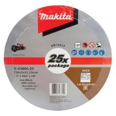 Đá cắt kim loại 230X2.0X22.23mm Makita E-03006