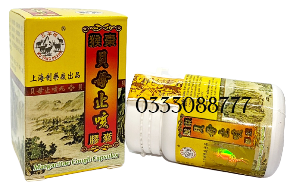 Thuốc Ho Margaritae Cough Capsules- Thuốc Ho Malaysia