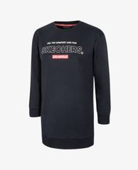 SKECHERS - Áo sweatshirt nữ phom dài hiện đại