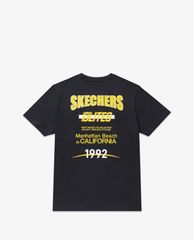 SKECHERS - Áo thun nam tay ngắn năng động phối logo