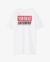 SKECHERS - Áo thun nam tay ngắn phối logo năng động