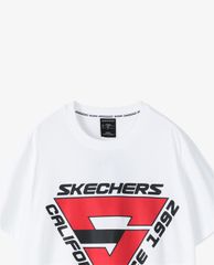 SKECHERS - Áo thun nam tay ngắn năng động phối logo