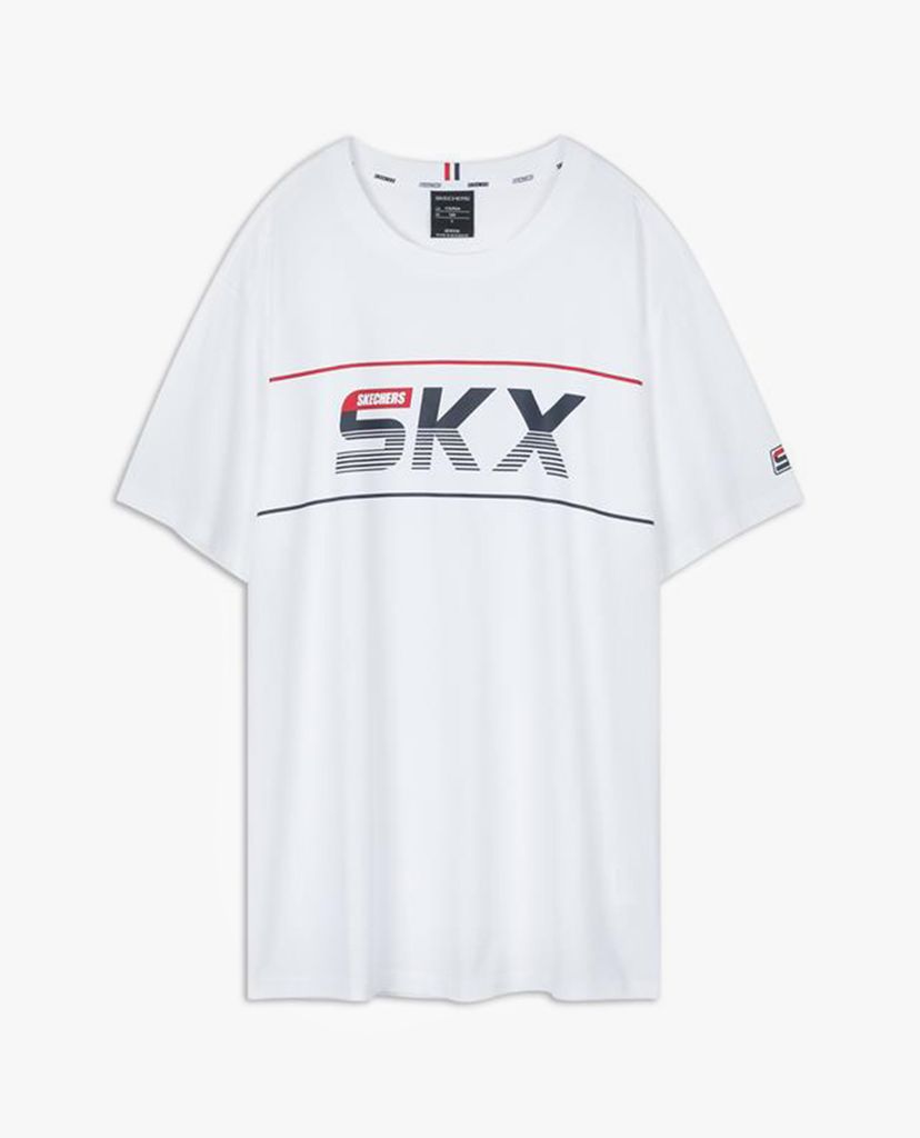 SKECHERS - Áo thun nam ngắn tay phom suông thời trang