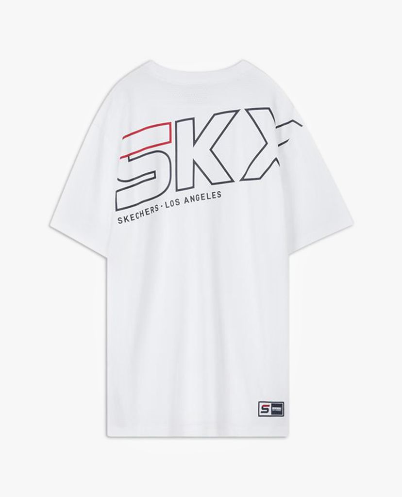 SKECHERS - Áo thun nam tay ngắn năng động