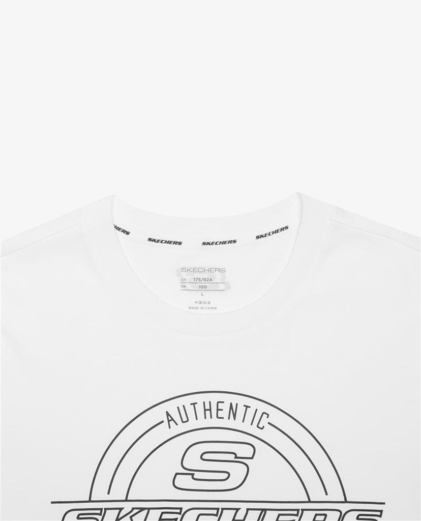 SKECHERS - Áo thun nam tay ngắn năng động