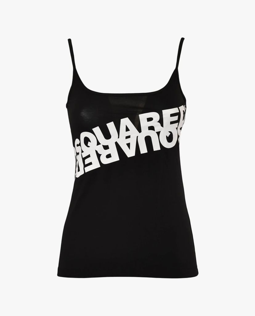 DSQUARED2 - Áo hai dây phom ôm Logo