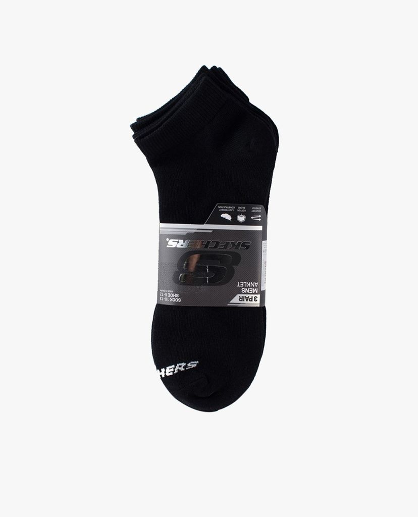 SKECHERS - Pack 3 đôi vớ cổ thấp thời trang