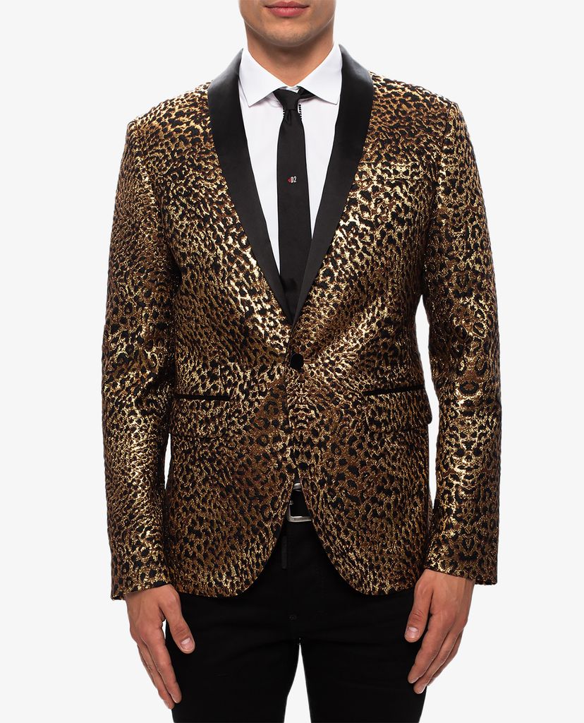 DSQUARED2 - Áo blazer họa tiết thêu Patterned