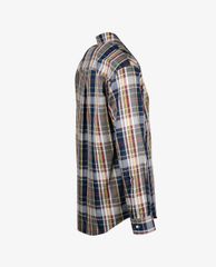 DSQUARED2 - Áo sơ nam tay dài phom suông kẻ caro thời trang