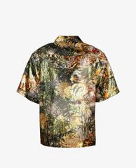 DSQUARED2 - Áo sơ mi nam ngắn tay Tiger Bamboo Lamè