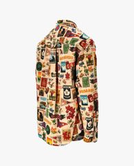 DSQUARED2 - Áo sơ mi nam tay dài họa tiết nổi bật