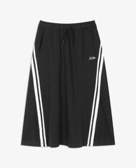 SKECHERS - Chân váy midi phom suông kẻ sọc Casual