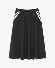 SKECHERS - Chân váy midi phom suông kẻ sọc Casual