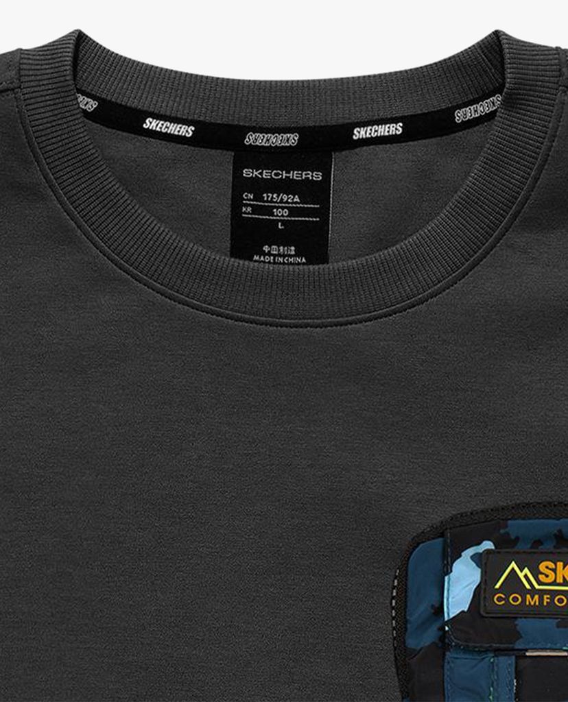 SKECHERS - Áo sweatshirt nam tay dài Knit Pullover