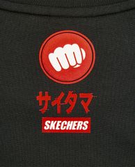 SKECHERS - Áo thun ngắn tay phom suông One Punch Man