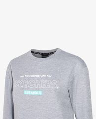 SKECHERS - Áo sweatshirt nữ phom dài hiện đại