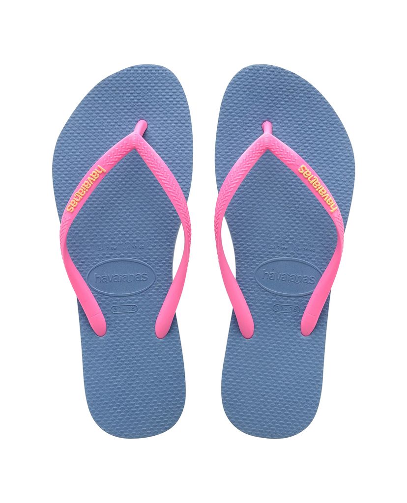 HAVAIANAS - Dép nữ Slim Logo Pop Up