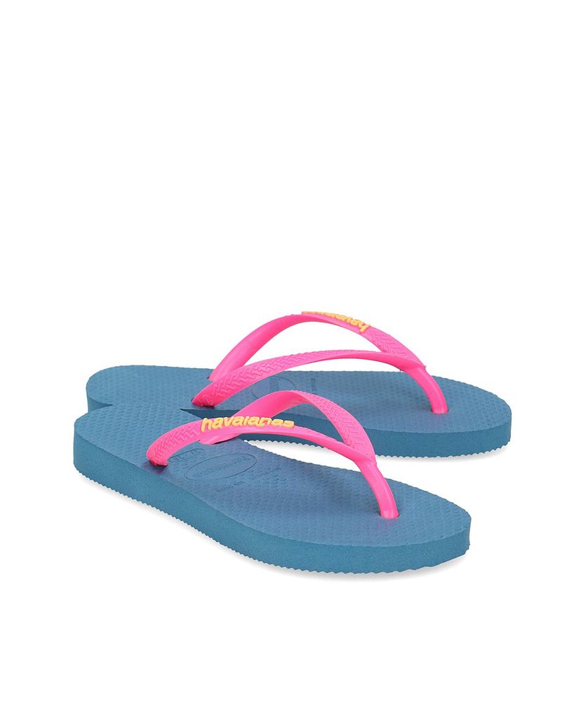 HAVAIANAS - Dép nữ Slim Logo Pop Up