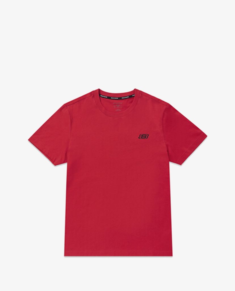 SKECHERS - Áo thun nam tay ngắn năng động phối logo